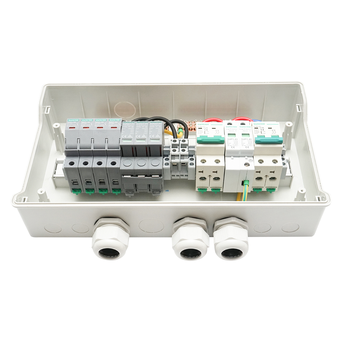 Tablou sigurante echipat DC/AC 3KW-5KW pentru invertoare ON/OFF Grid prosumator - imagine 4