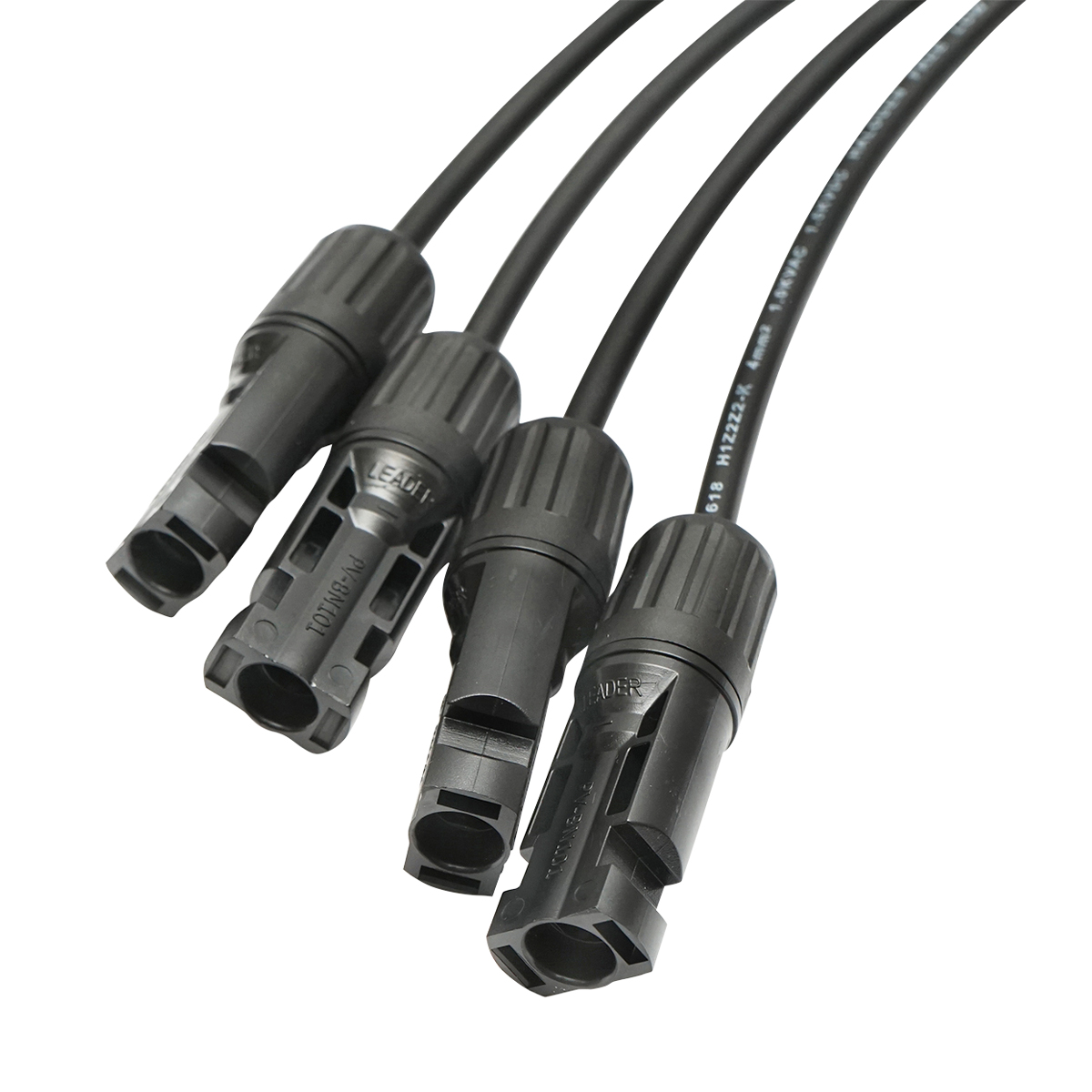 Conector Y cu cablu, MC4 4 in 1 paralel IP67 Breckner Germany - imagine 4