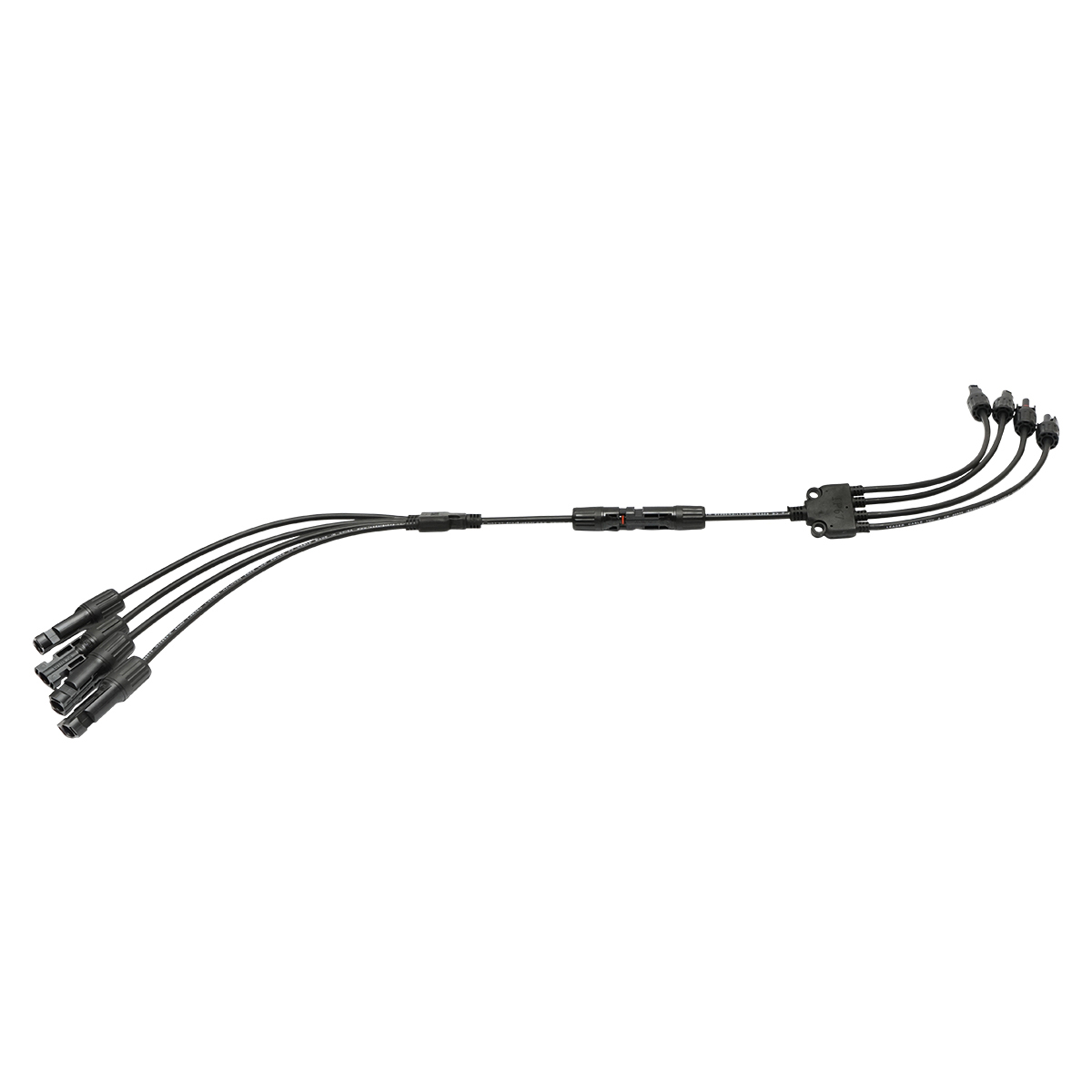 Conector Y cu cablu, MC4 4 in 1 paralel IP67 Breckner Germany - imagine 2