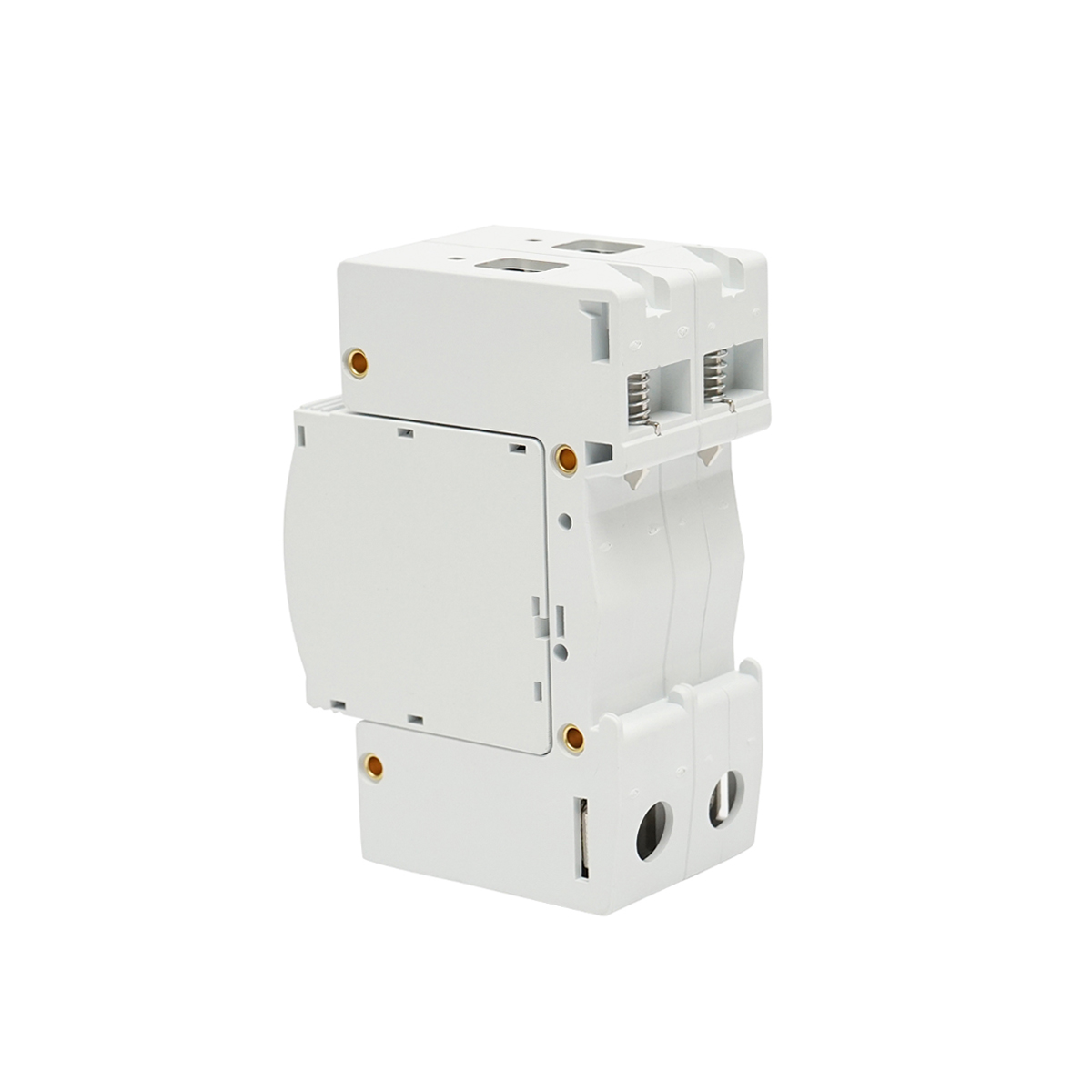 Descarcator la supratensiune cu semnalizare pentru sisteme fotovoltaice LA-SPD-2P-40kA-385V Leader	 - imagine 3