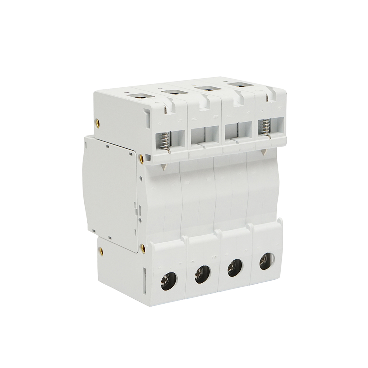 Descarcator la supratensiune cu semnalizare pentru sisteme fotovoltaice LA-SPD-4P-40kA-385V Leader - imagine 3