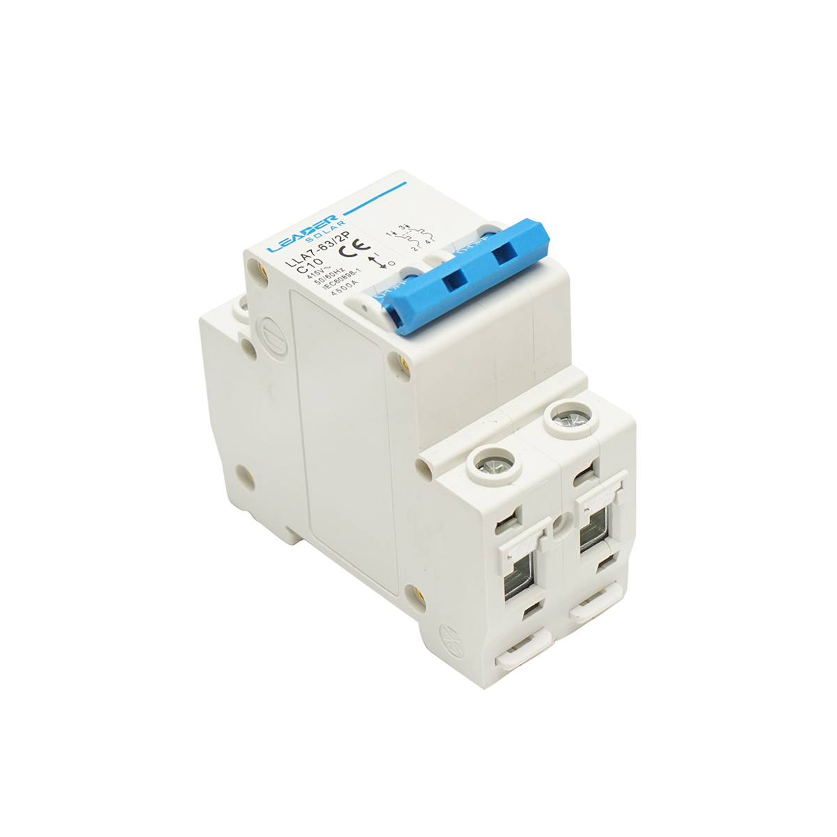 Siguranta automata tip intrerupator 2P-10A-415VAC Leader - imagine 4