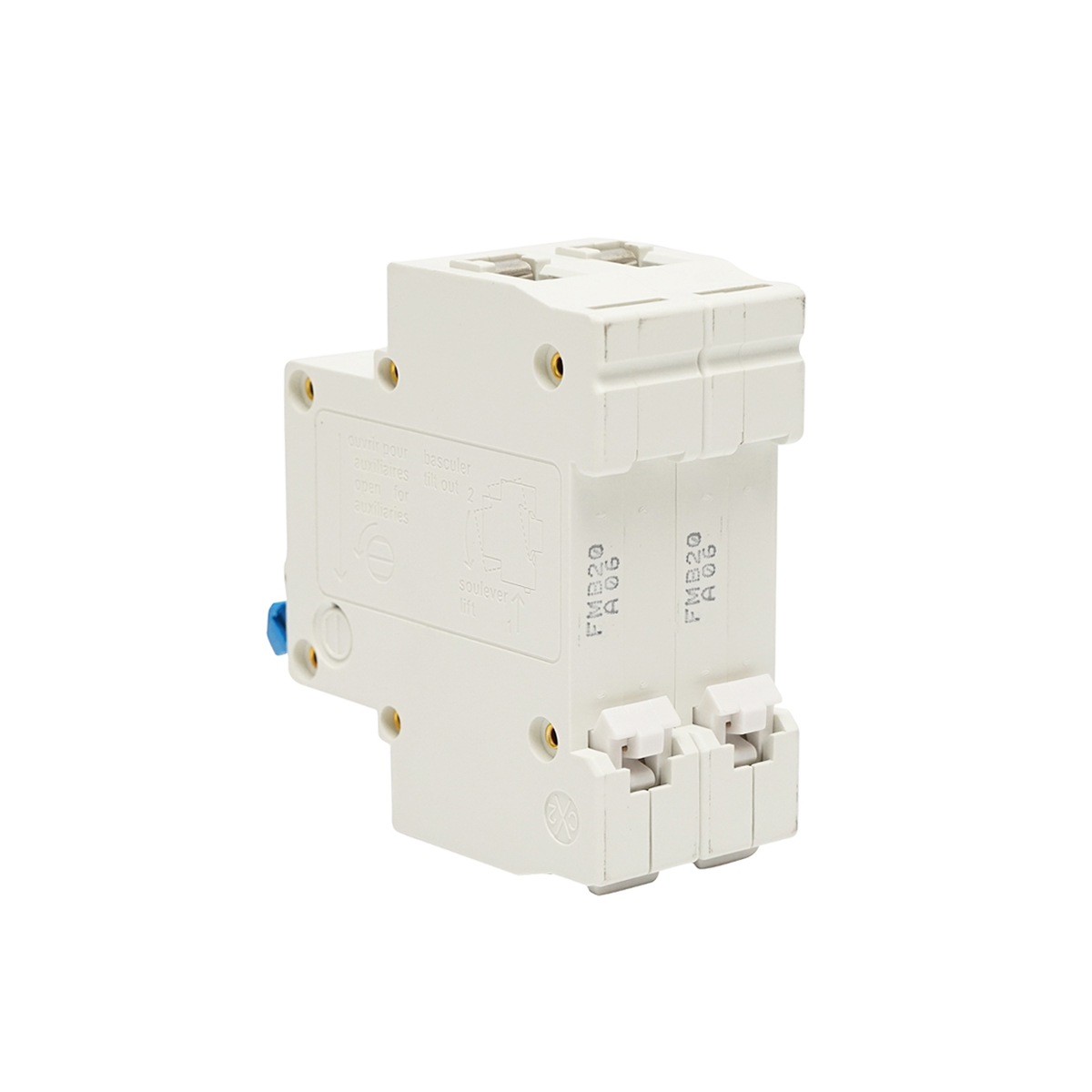 Siguranta automata tip intrerupator 2P-20A-415VAC Leader - imagine 3