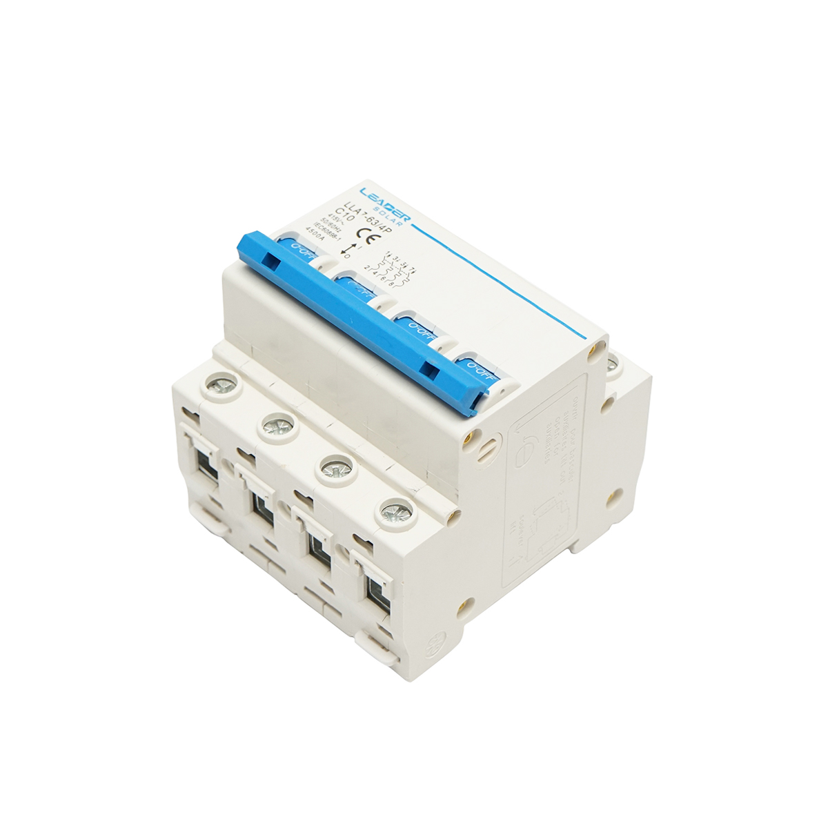 Siguranta automata tip intrerupator 4P-10A-415VAC Leader - imagine 4