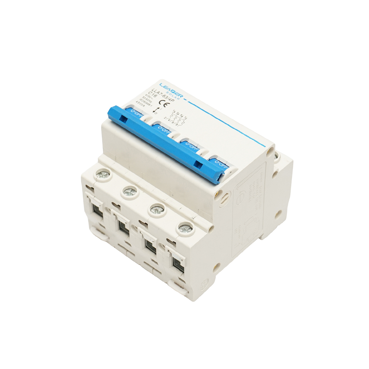 Siguranta automata tip intrerupator 4P-16A-415VAC Leader - imagine 4