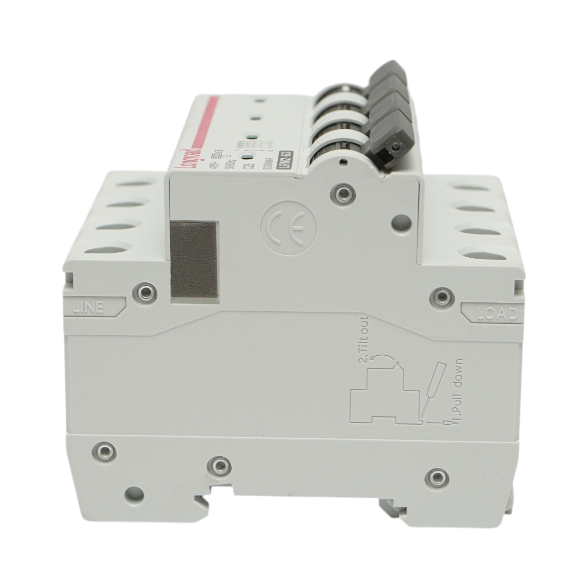 Siguranta automata intrerupator MCB 4P 25A 415VAC Longroad - imagine 4