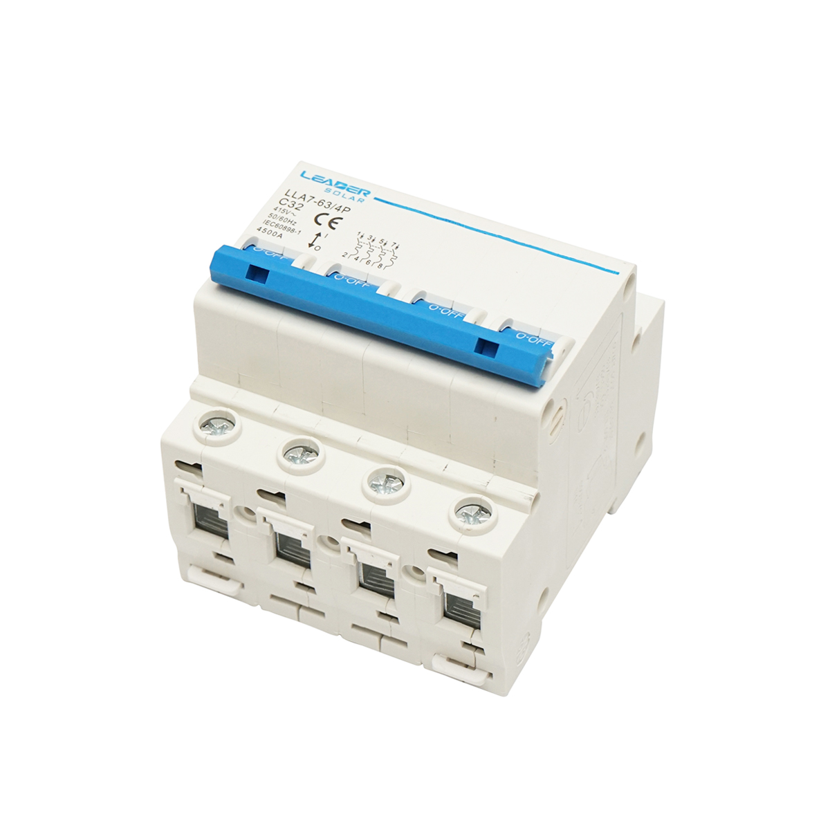 Siguranta automata tip intreruptor 4P-32A-415VAC Leader - imagine 4