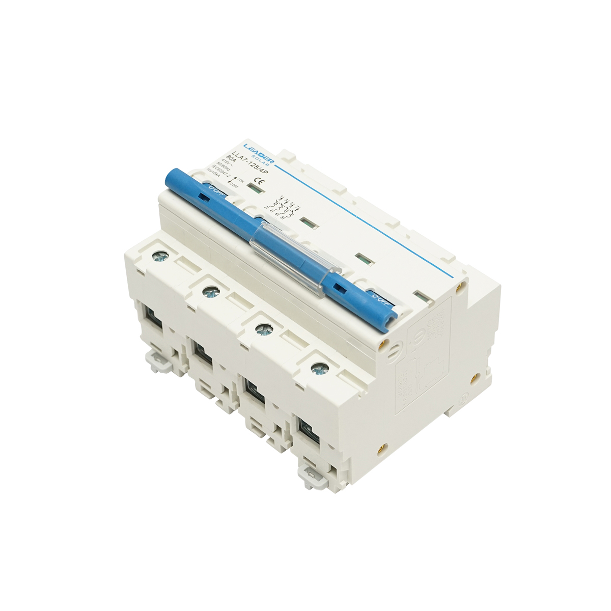 Siguranta automata tip intrerupator 4P-80A-415VAC Leader - imagine 4
