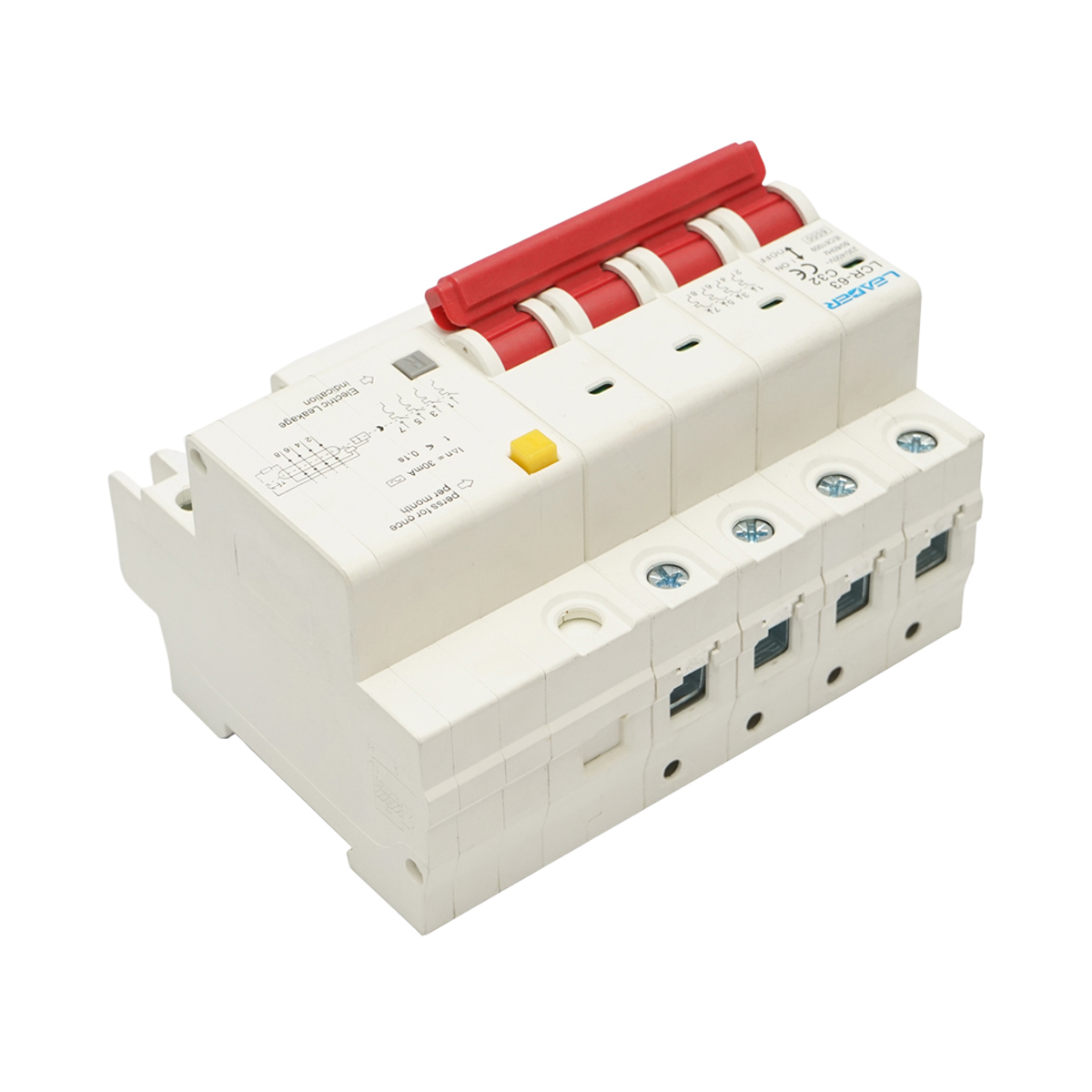 Siguranta diferentiala 4P, 32A, 30mA Leader - imagine 2