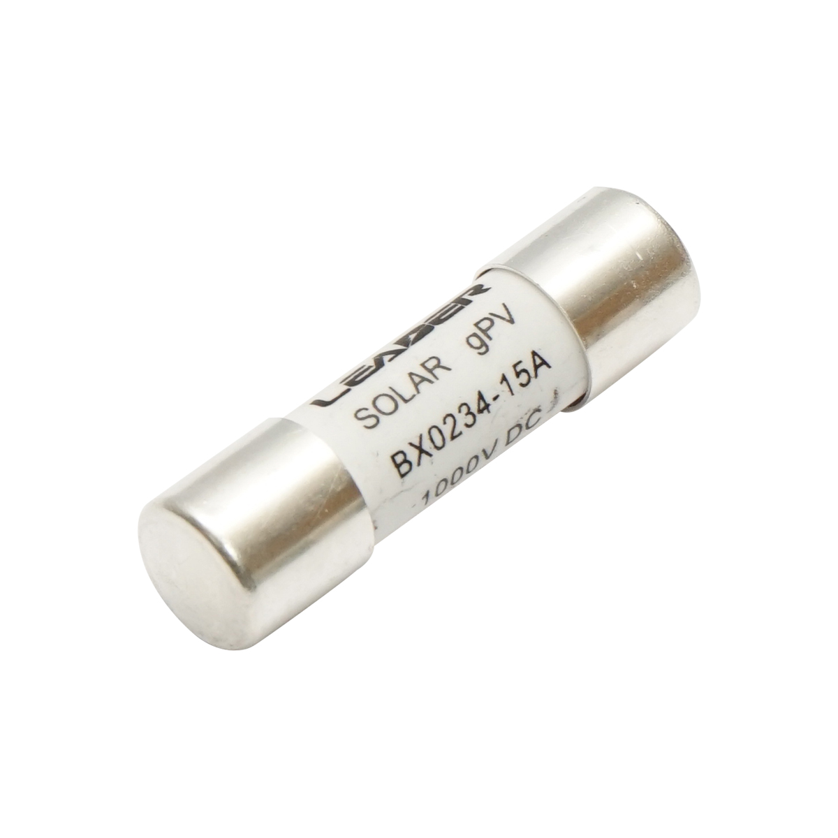 Siguranta fuzibila 10x38mm cilindrica BX0234 pentru sisteme solare gPV, 15A, 1000V Leader - imagine 2