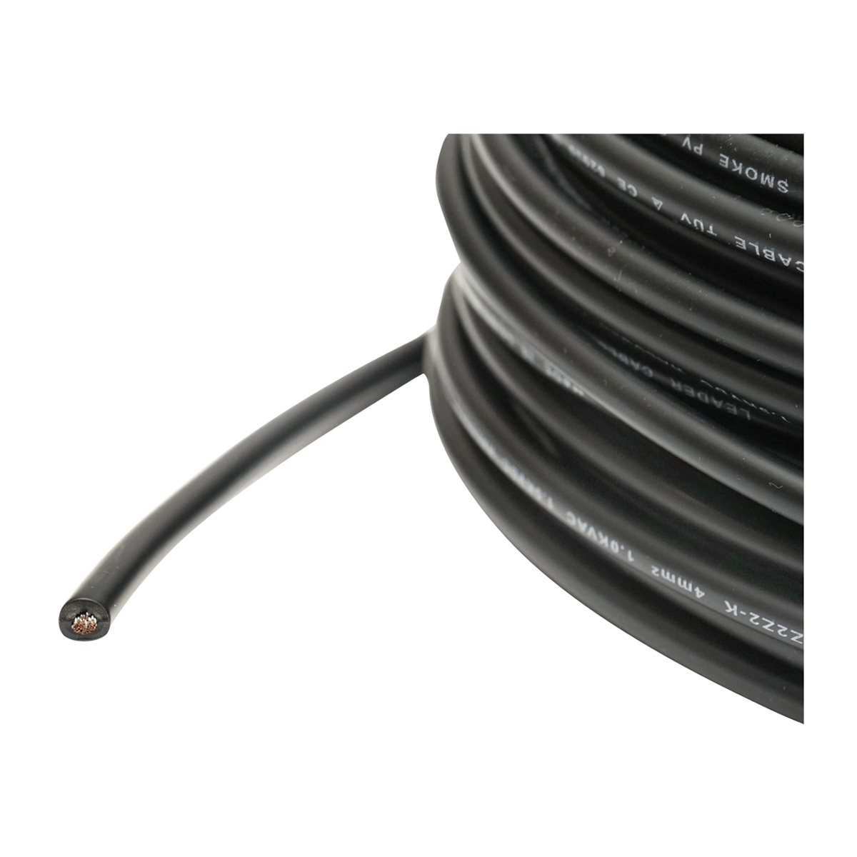 Rola cablu panou solar 4mmx50m negru 1.5KV, H1Z2Z2-K Leader - imagine 3