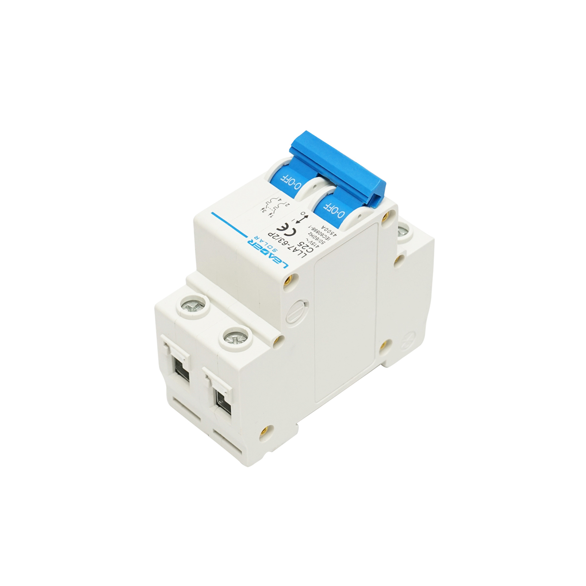 Siguranta automata tip intreruptor 2P-32-25A-415VAC Leader - imagine 4