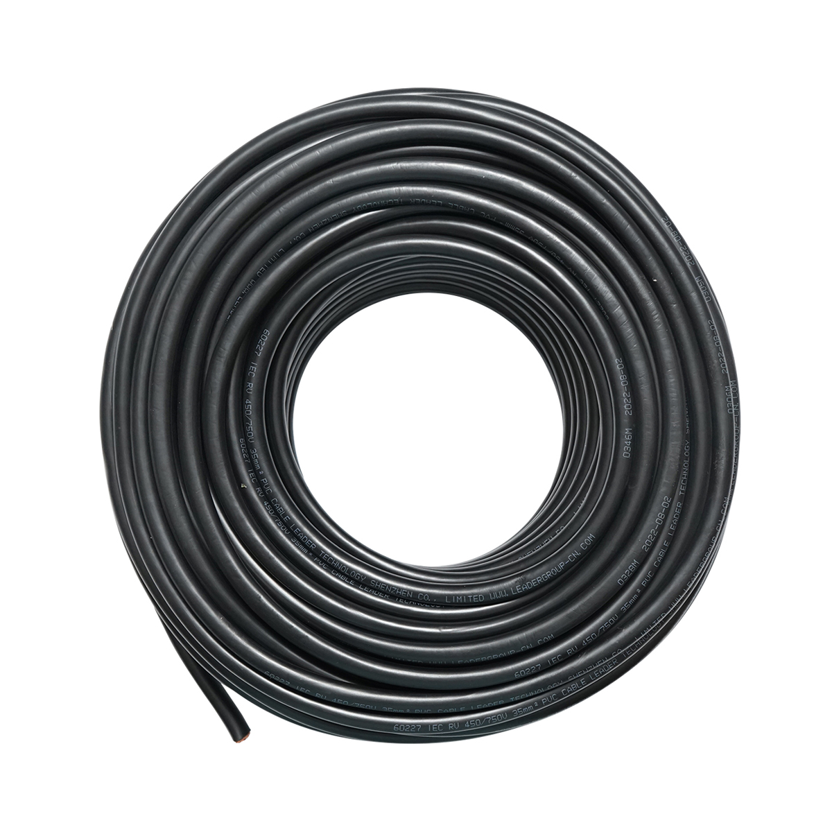 Cablu forta 1x35mm cupru litat pentru baterie, sudura RV-K 450/750V rola 5m Breckner Germany - imagine 2