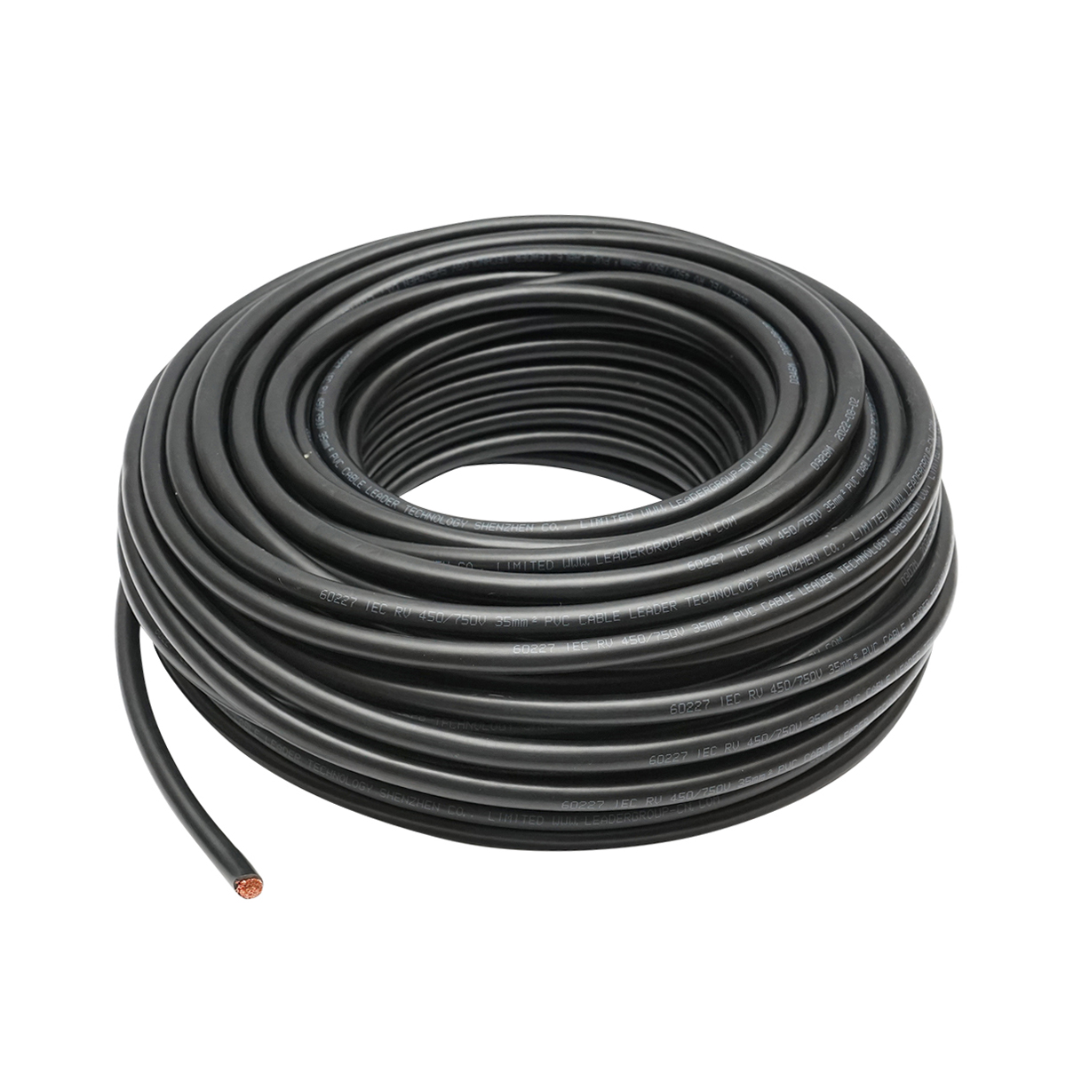 Cablu forta 1x35mm cupru litat pentru baterie, sudura RV-K 450/750V rola 5m Breckner Germany