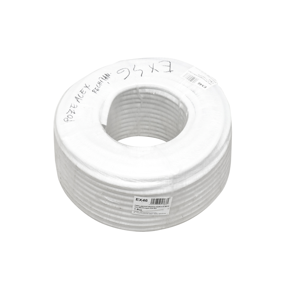 Cablu electric MYYM 5x10mm cupru H05VV-F, 450-750V rola 100m - imagine 4