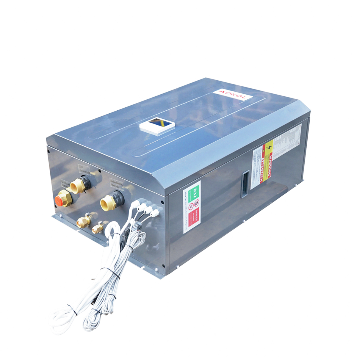 Pompa de caldura 18 KW, 380V, ASH-65CHW/FR aer-apa Aokol - imagine 6