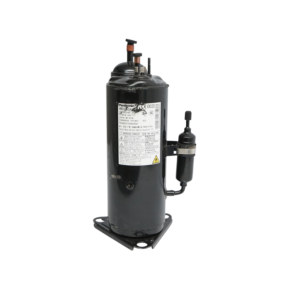 Compresor 9RD220ZAA2J pentru pompa de caldura - imagine 3