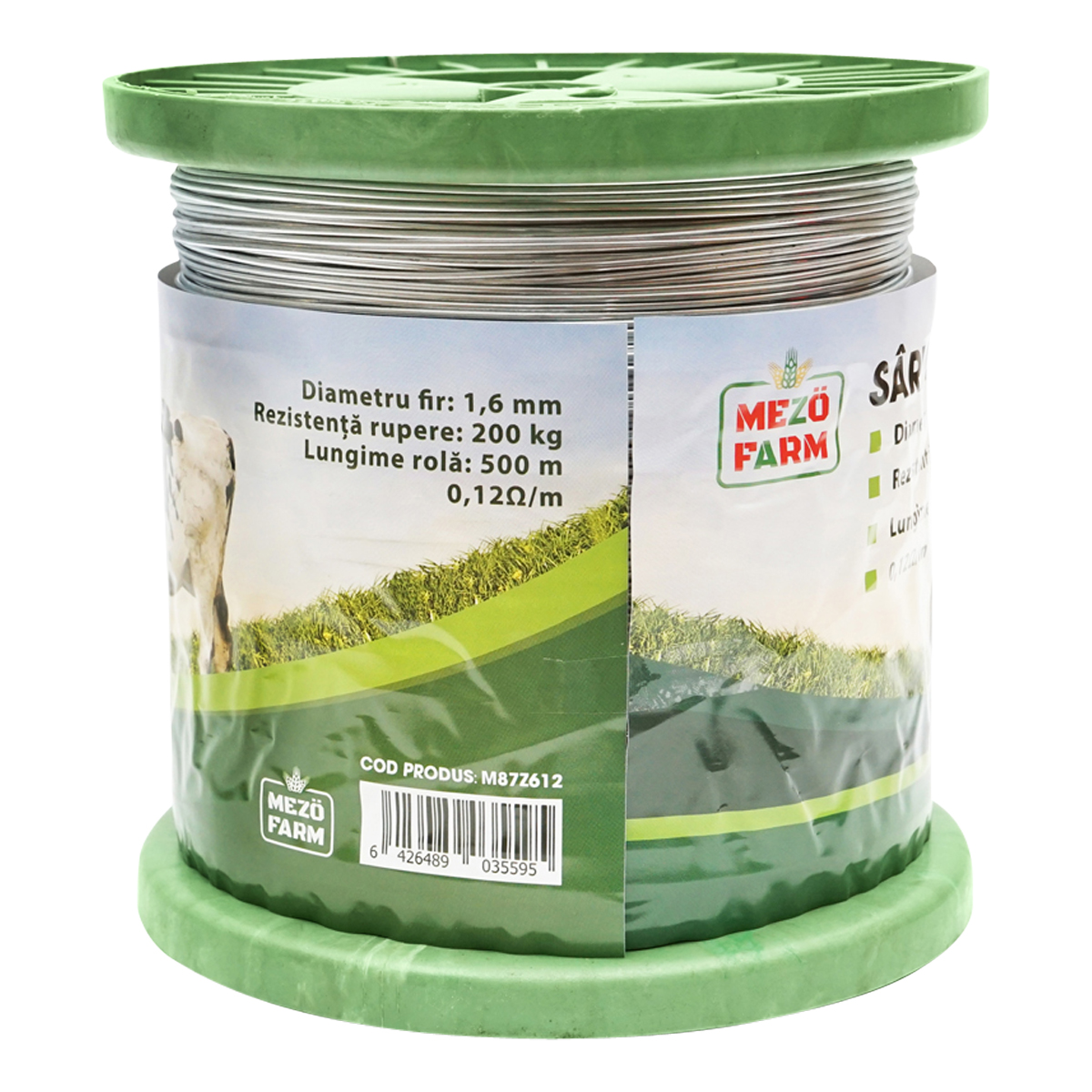 Sarma galvanizata pentru gard electric 1,6mm x 500m Mezofarm - imagine 3
