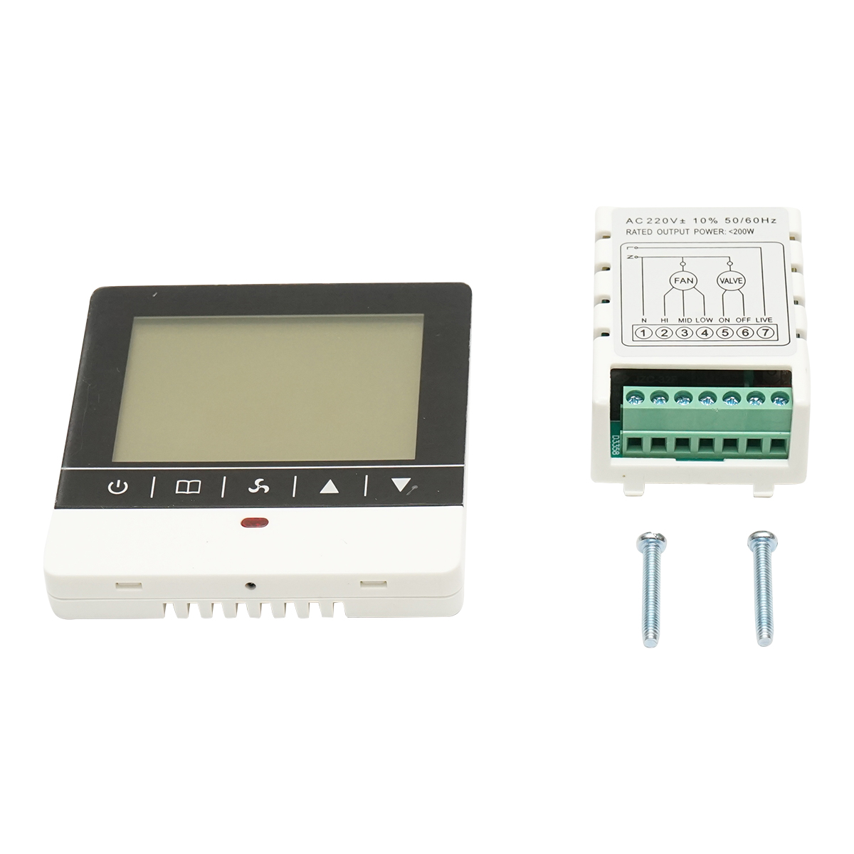 Termostat cu fir pentru ventiloconvector - imagine 2