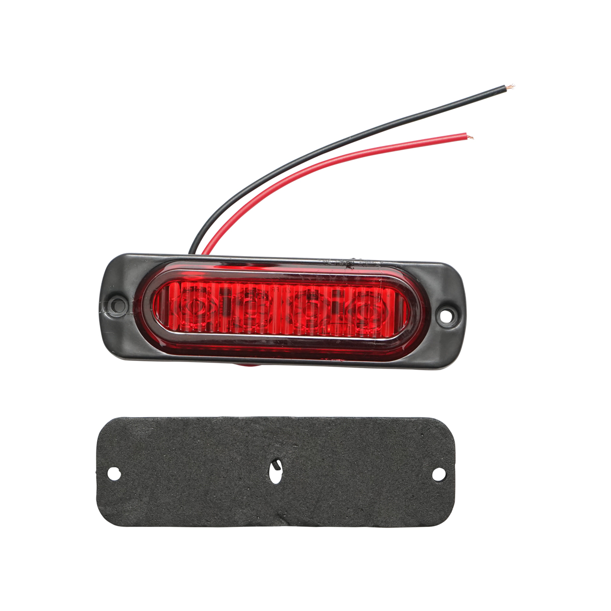 Lampa LED laterala de gabarit rosie 12-24V FR1271 Breckner Germany	 - imagine 2