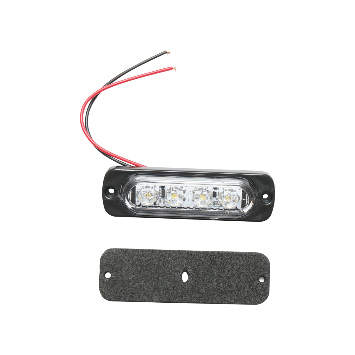 Lampa LED laterala de gabarit alba 12-24V FR1271 Breckner Germany - imagine 2