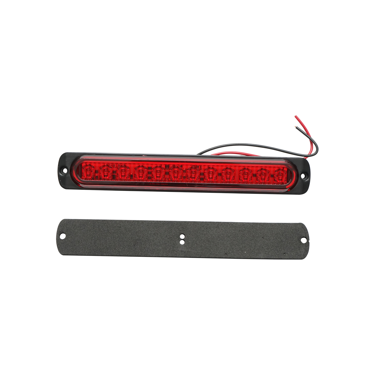 Lampa LED laterala de gabarit rosie 12-24V FR1279 stroboscopice Breckner Germany - imagine 2