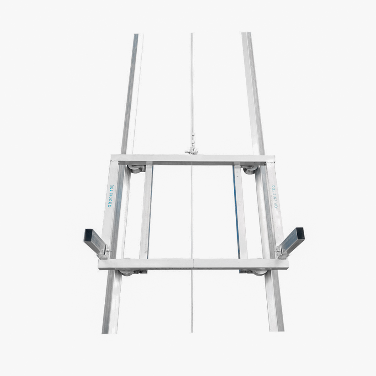 Lift electric cu carucior mobil si telecomanda pentru ridicare panouri solare fotovoltaice maxim 19m - imagine 9