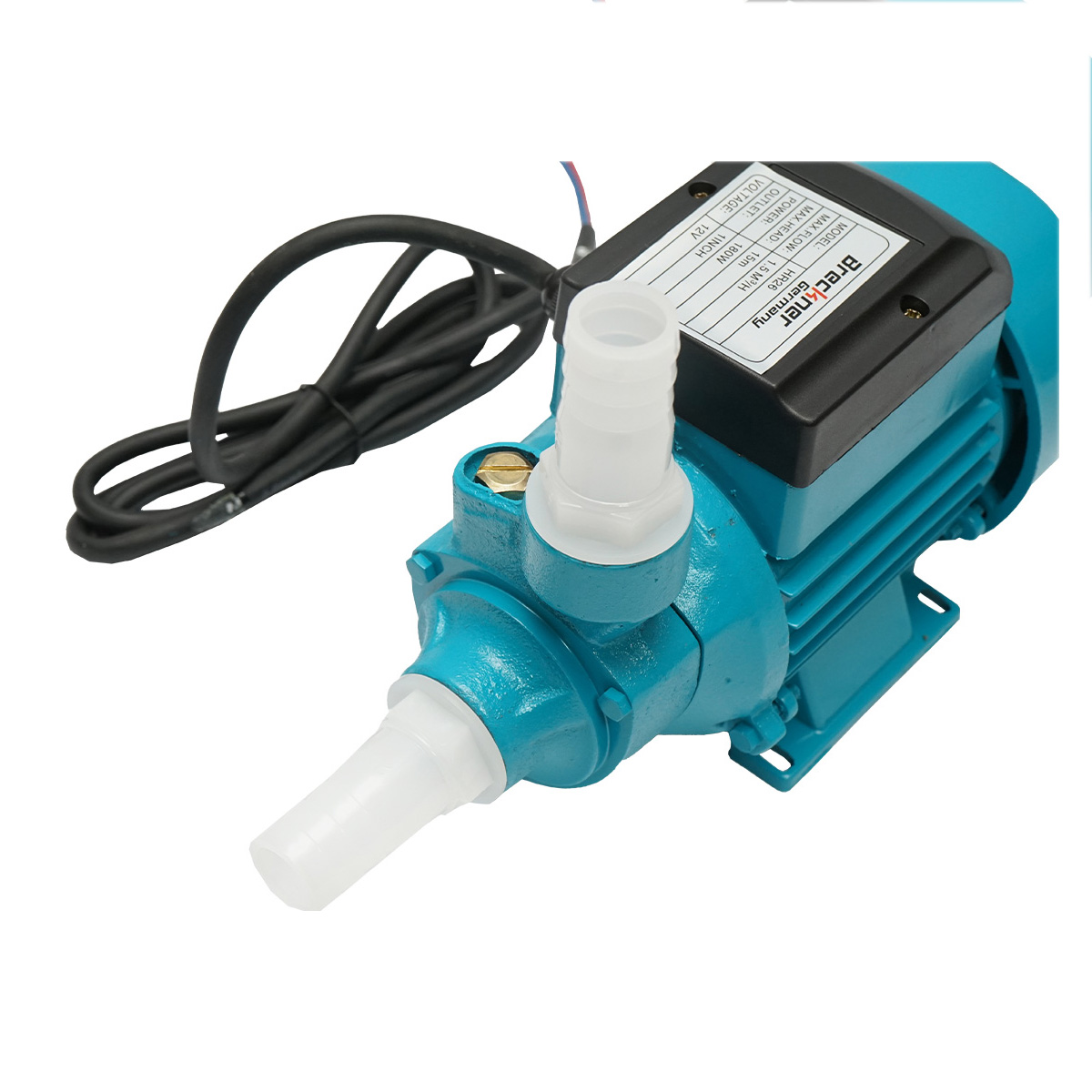 Pompa apa de suprafata 12V, 180W, 1.5m3/h cu panou solar fotovoltaic 2x100W Breckner Germany - imagine 2