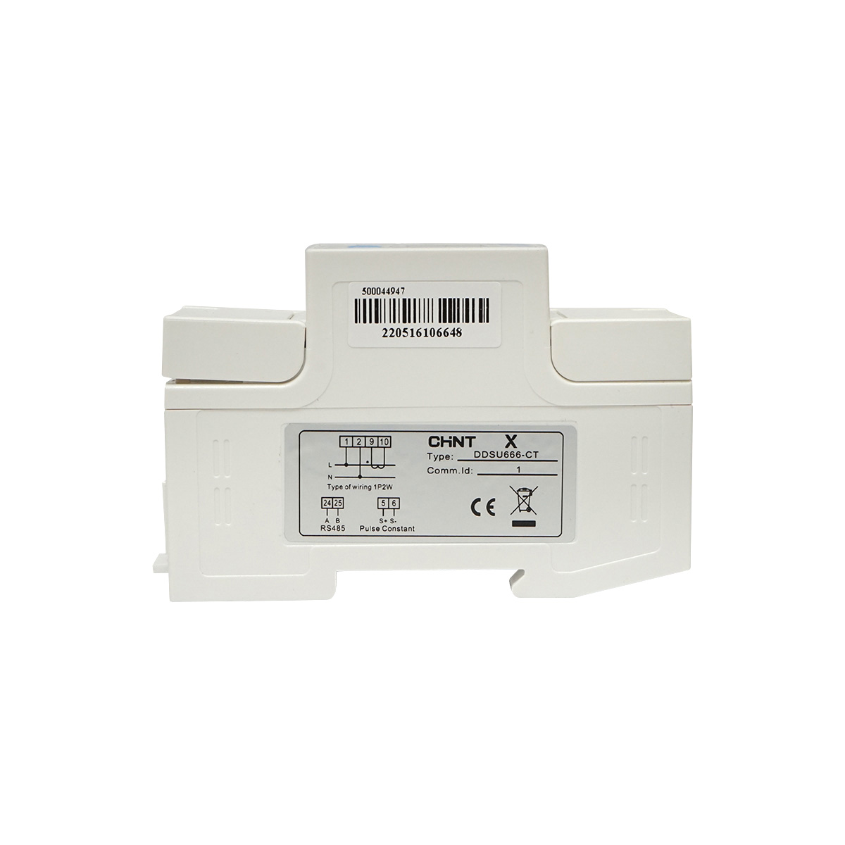 Smart Meter 220V Solax DDSU666-CT cu transformator de curent Split Core 200A/5A pentru invertor monofazic Chint - imagine 4