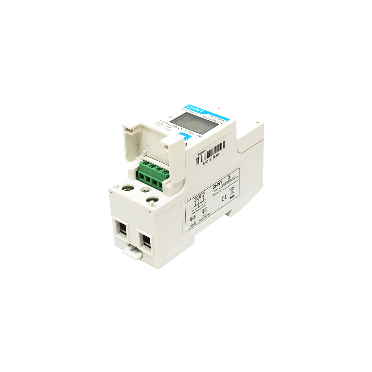 Smart Meter 220V Solax DDSU666-CT cu transformator de curent Split Core 200A/5A pentru invertor monofazic Chint - imagine 3