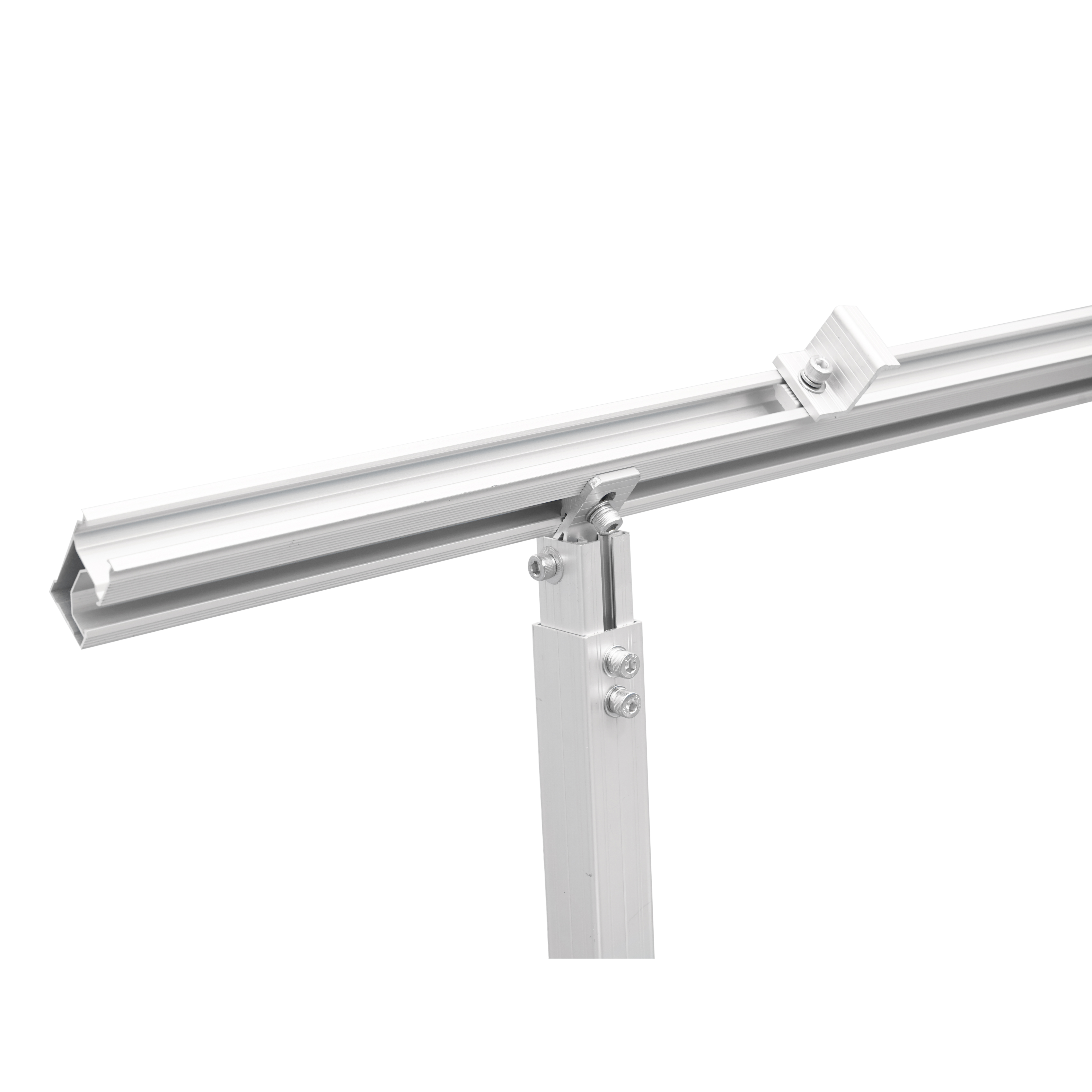 Sistem complet montare, structura acoperis pentru 4 panouri solare fotovoltaice cu unghi reglabil 15-30 grade Breckner Germany - imagine 10