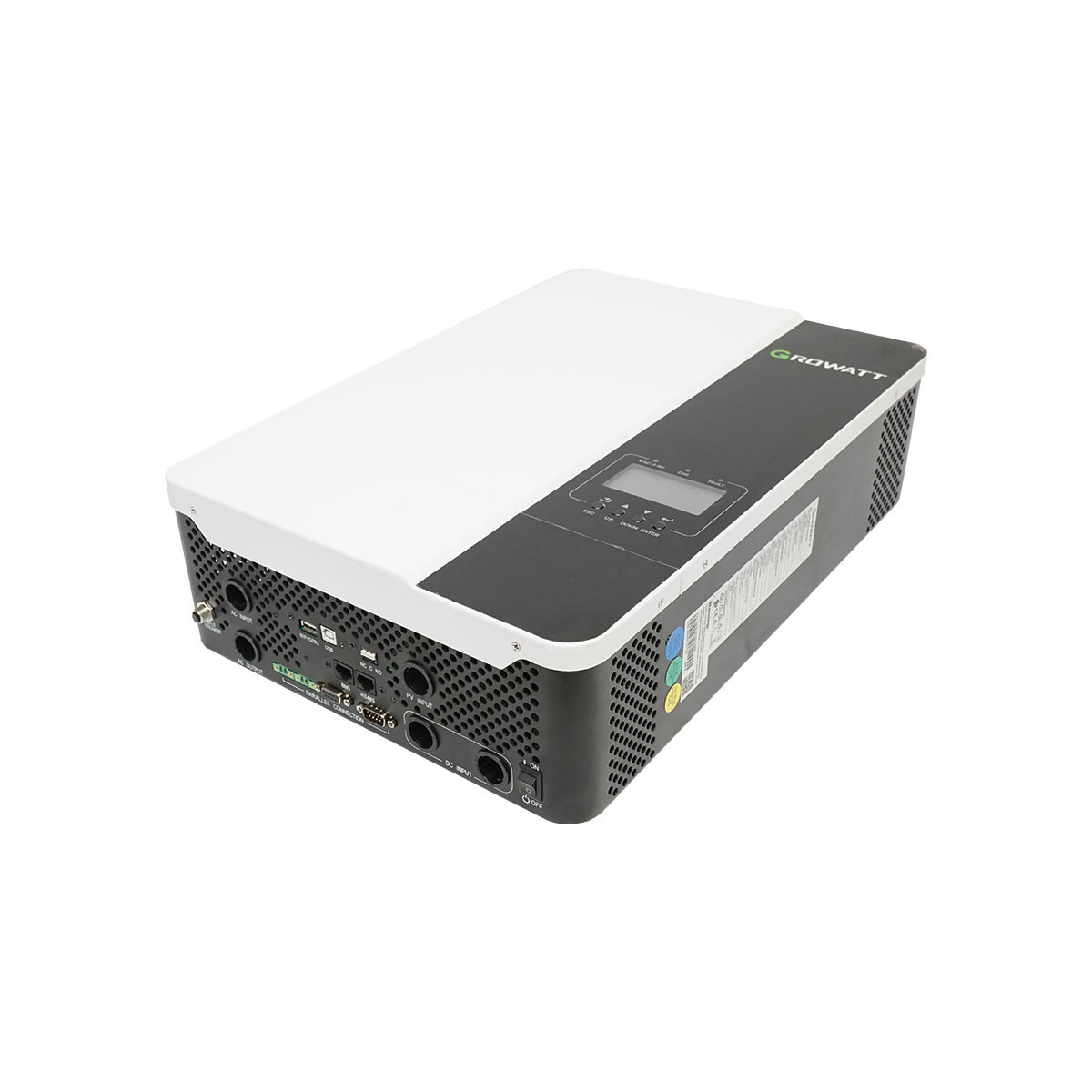 Invertor OFF-Grid 5 KW Growatt SPF-5000ES, monofazic, 48V cu modul WFI inclus - imagine 2