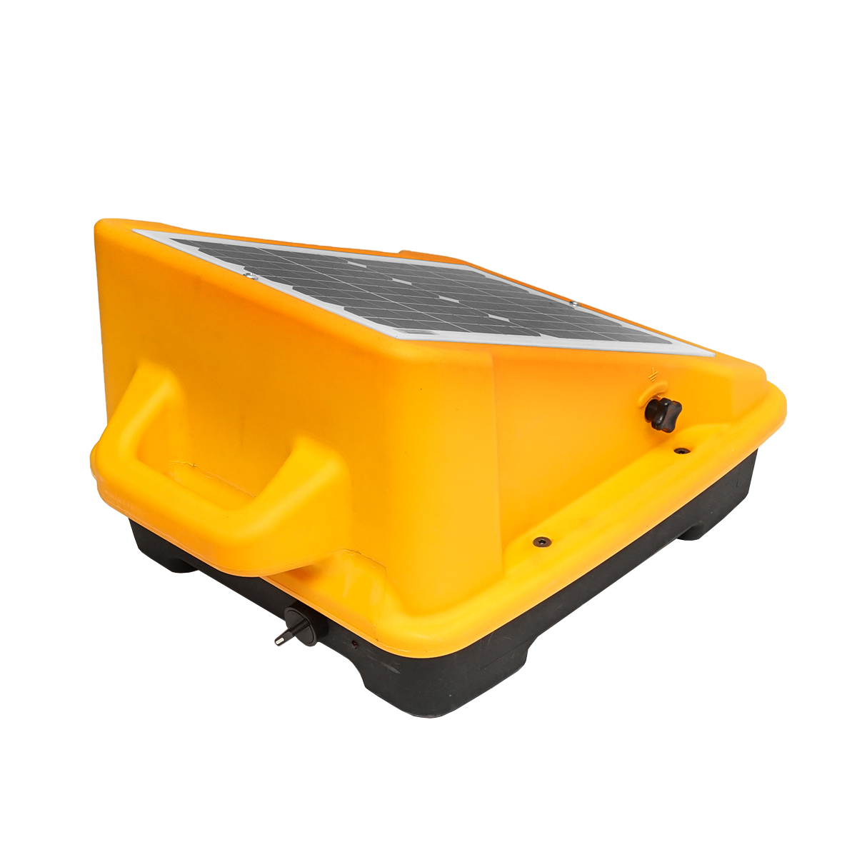 Aparat generator impulsuri pentru gard electric 4 Joule cu panou solar 10W si baterie 12V/9Ah Breckner Germany - imagine 4