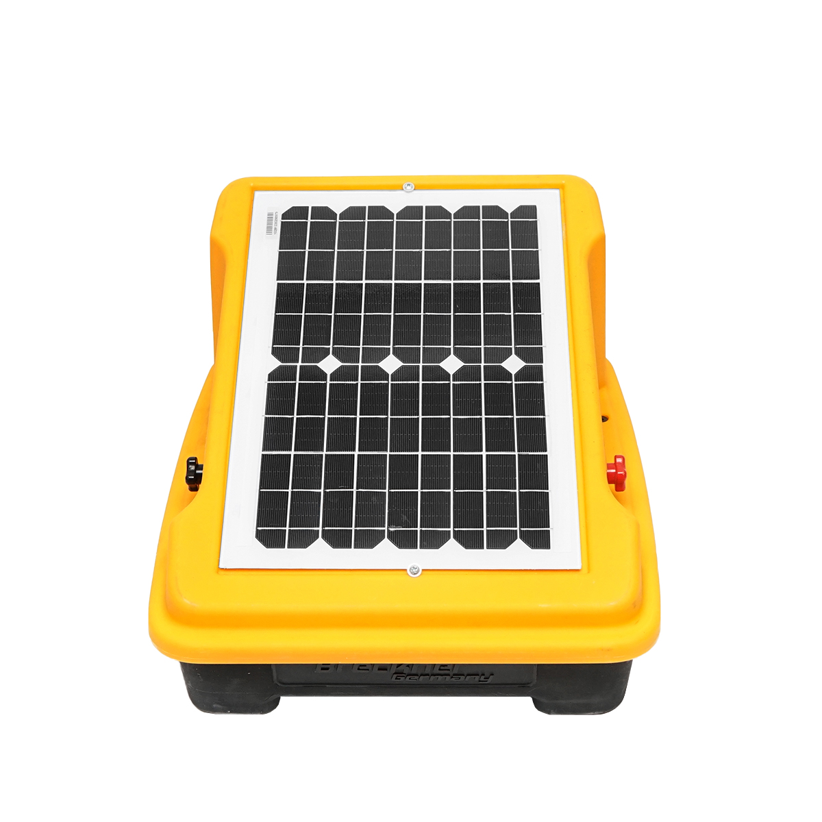 Aparat generator impulsuri pentru gard electric 4 Joule cu panou solar 10W si baterie 12V/9Ah Breckner Germany - imagine 2