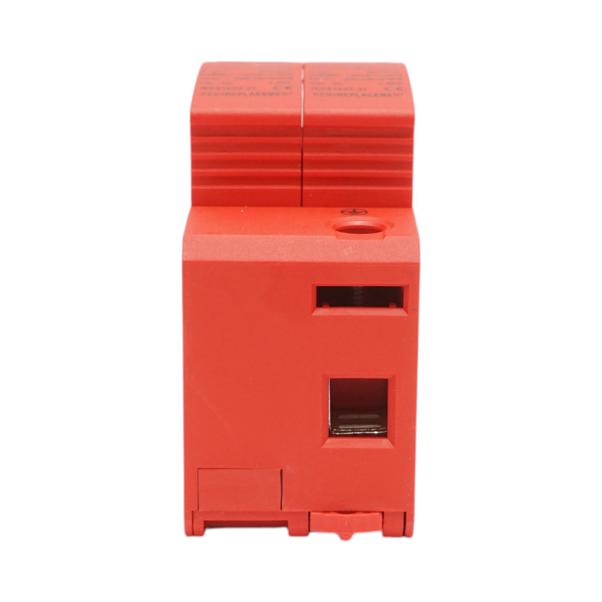 Descarcator supratensiune cu semnalizare sisteme fotovoltaice DC 2P tip C 500VDC LRSPD2-DC5-20KA Longroad - imagine 5