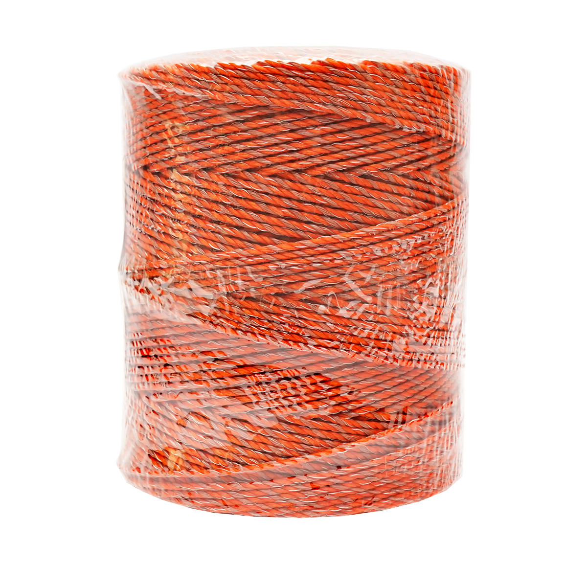 Rola fir portocaliu-maro fi 3mm insertie metalica 5x0.2mm SS, rezistenta 4.5 Ohm/m, 500m gard electric Thor - imagine 4