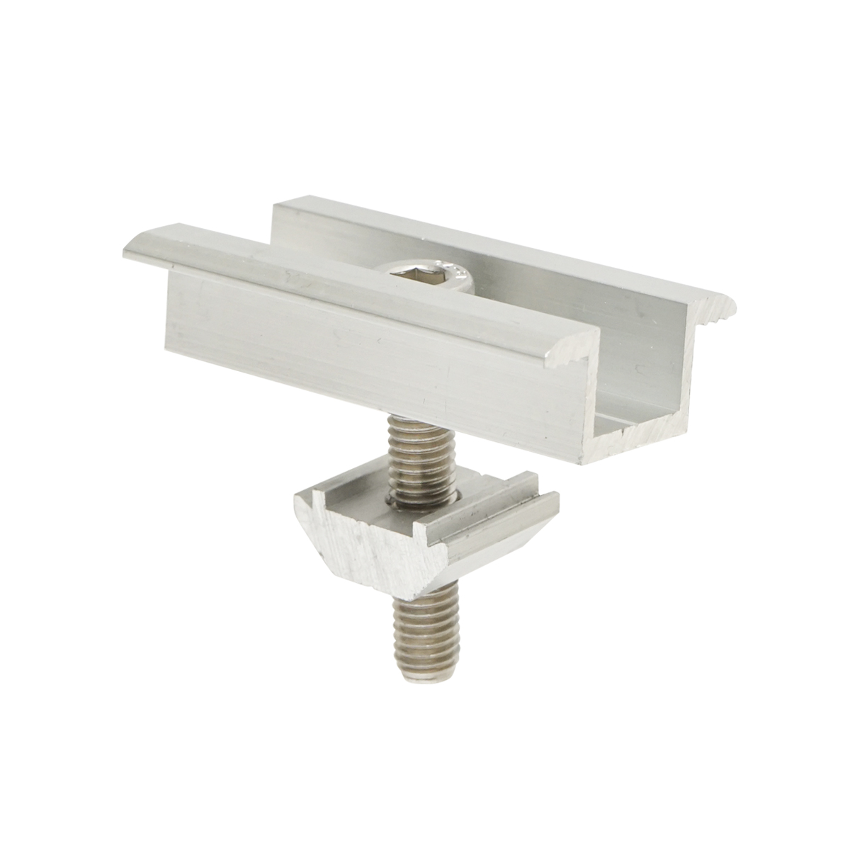 Clema intermediara 30mm prinderi panou solar fotovoltaic sistem B, 24mm Breckner Germany