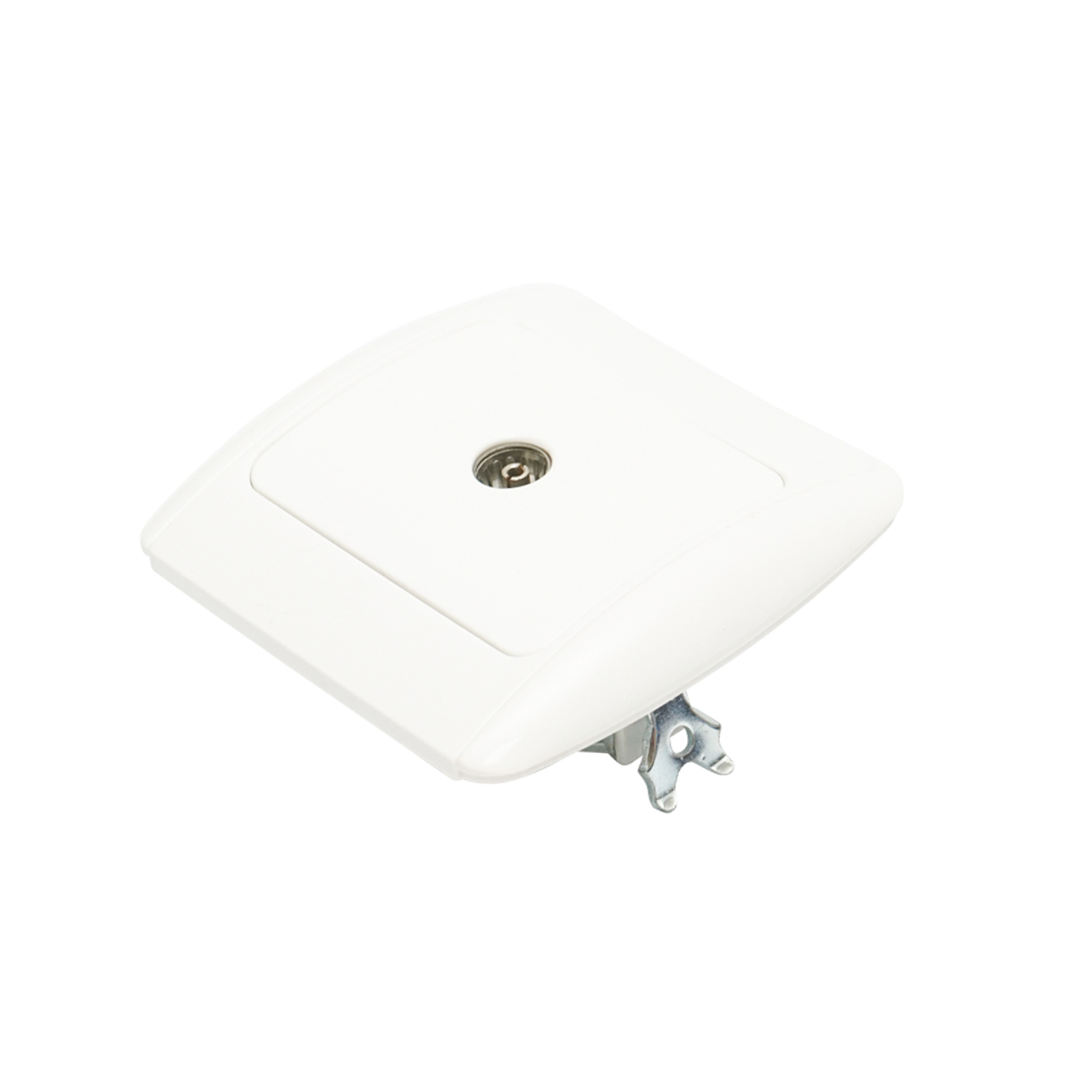 Priza TV de capat alba ST MAKEL incastrata - imagine 3