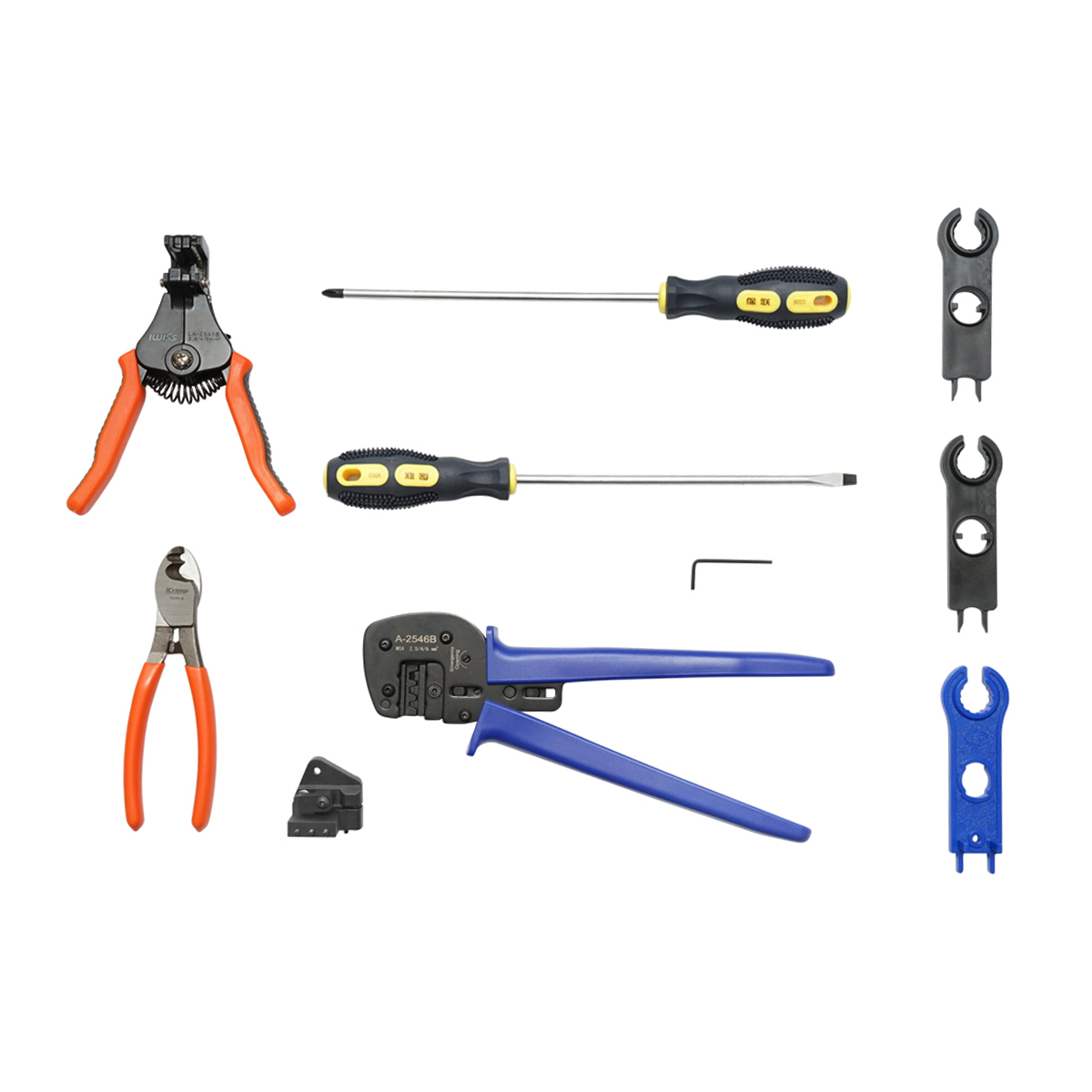 Trusa scule pentru sertizare conectori MC4 A2546B - imagine 2