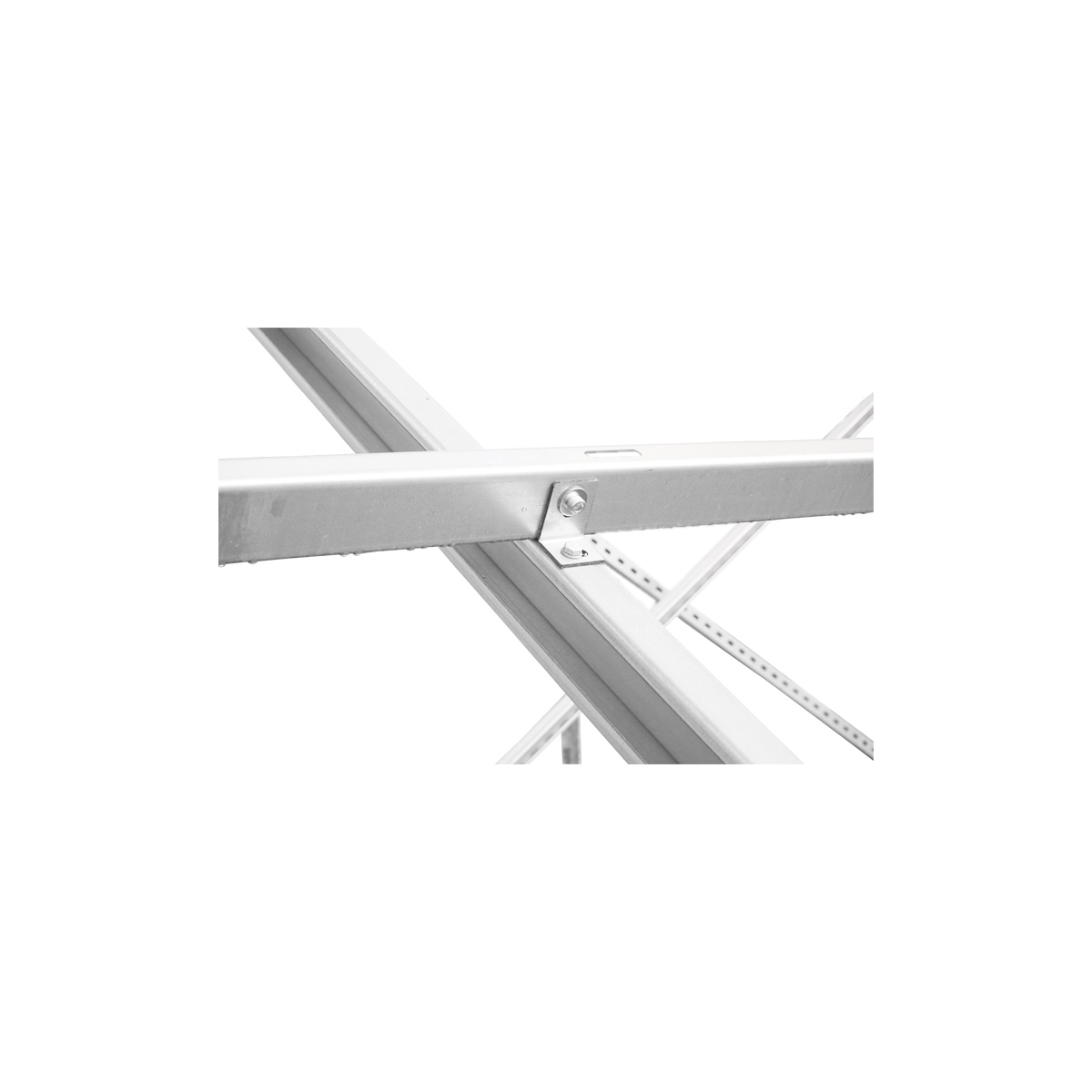 Sistem complet montare, structura cu prindere in beton pentru 22 panouri solare fotovoltaice 12 KW unghi 30 grade Breckner Germany - imagine 4