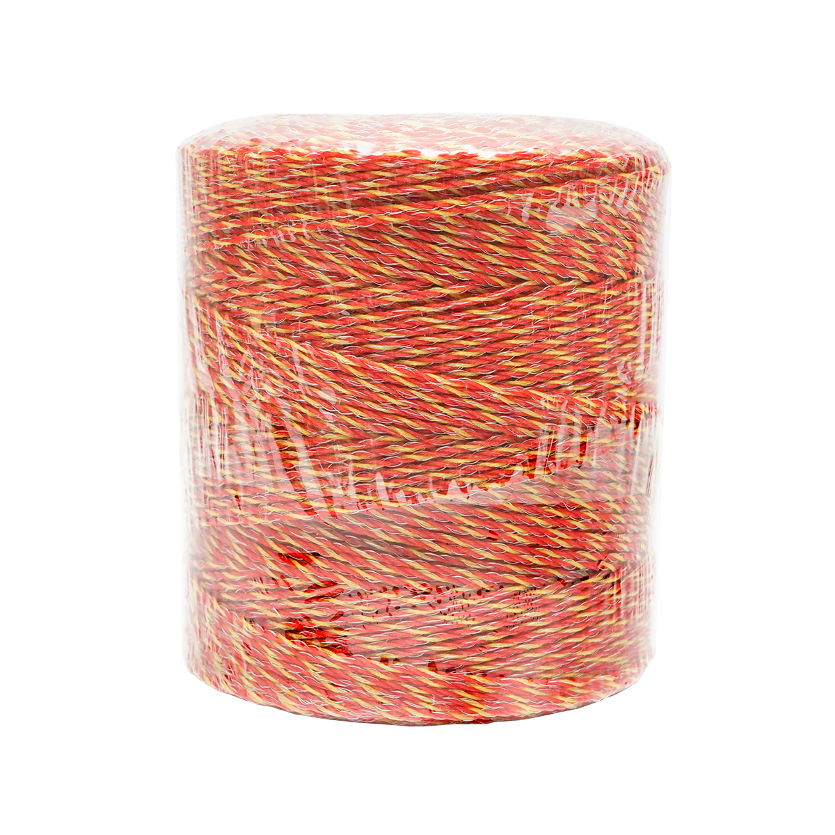 Rola fir portocaliu fi 2mm insertie metalica 6x0.15mm SS, rezistenta 8 Ohm/m, 500m gard electric Thor - imagine 4