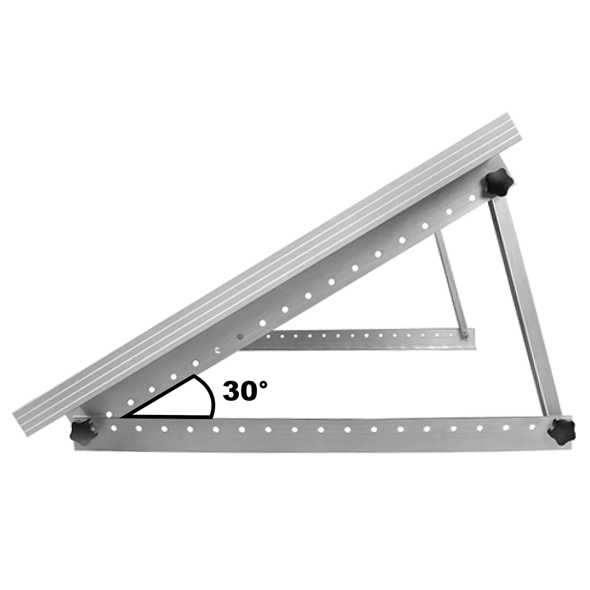 Set suporti tip triunghi pentru prindere panouri solare fotovoltaice 300W cu unghi reglabil Breckner Germany - imagine 4