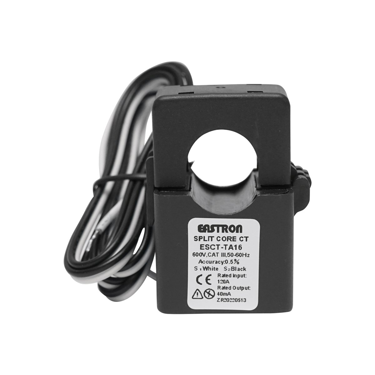 Kit smart meter Deye 380V, 120A, 40mA trifazic cu siguranta digitala split core SDM630MCT - imagine 6