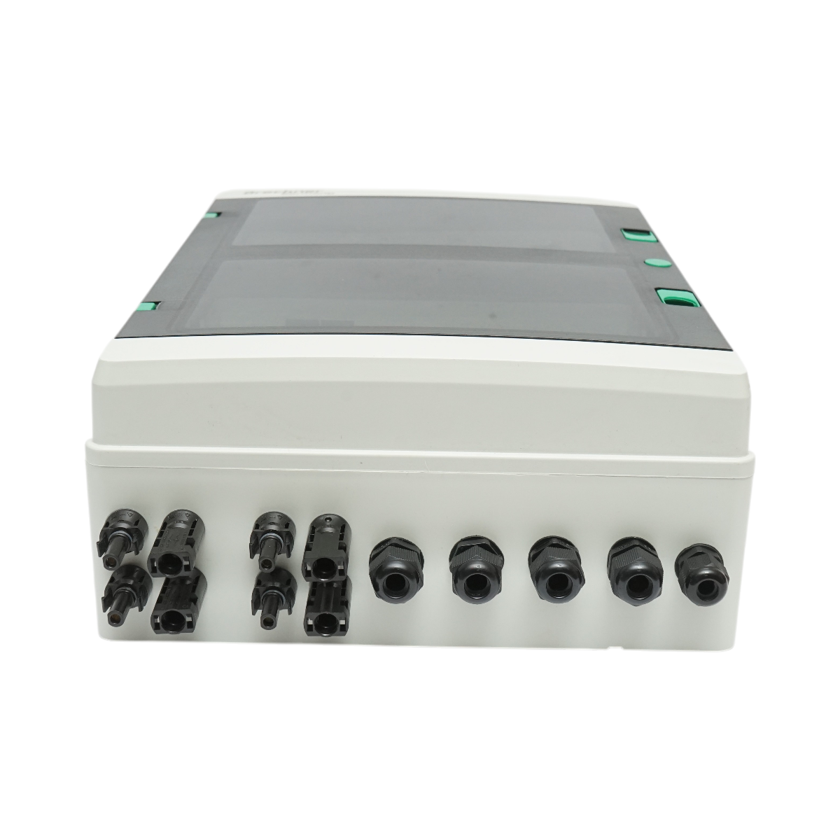 Tablou sigurante de protectie echipat 380V pentru sisteme fotovoltaice 5-10KW DC/AC cu 2 siruri/stringuri - imagine 3