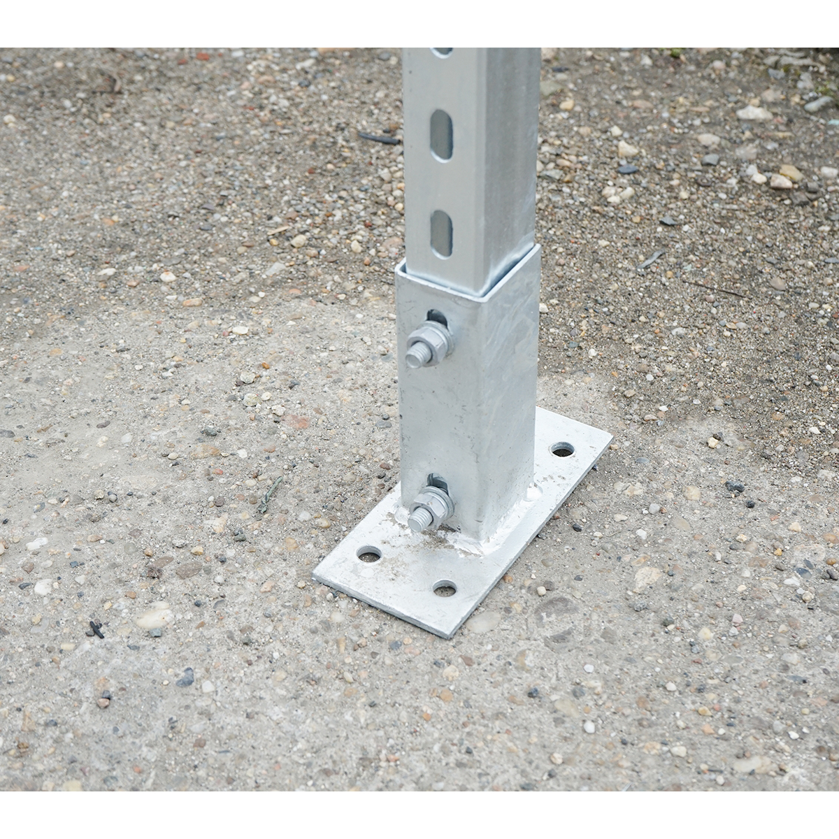 Sistem complet montare, structura pe sol pentru 22 panouri solare fotovoltaice 13KW unghi 25 grade Breckner Germany - imagine 4