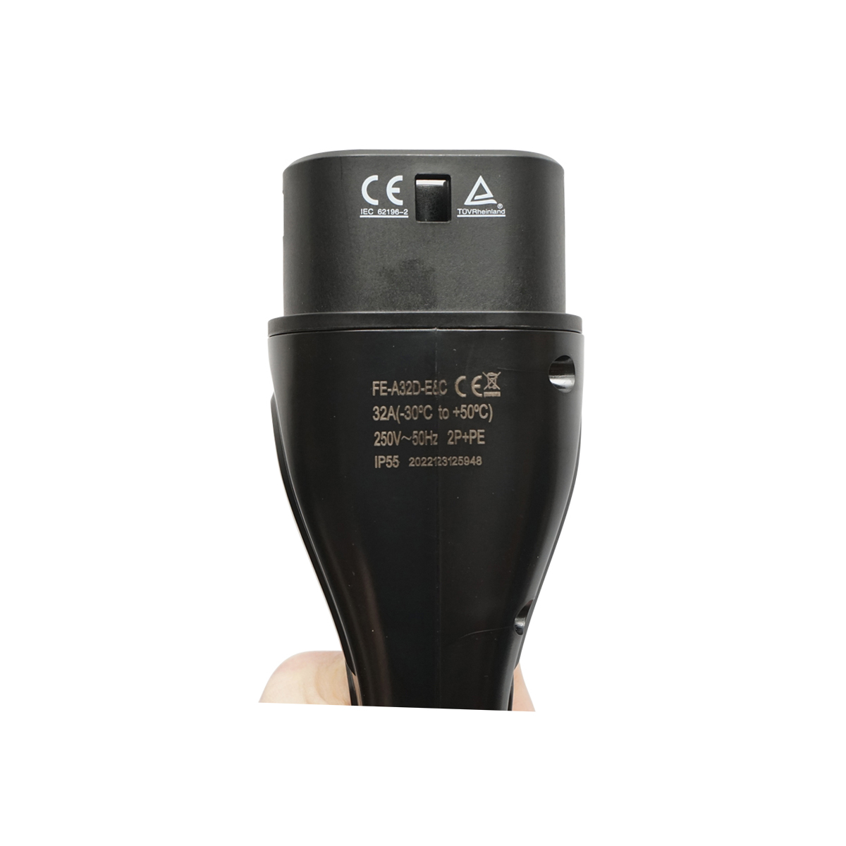 Cablu incarcare 230V, 5M, Type 2 pentru masini electrice 7KW, 32A, monofazic IP55 - imagine 4