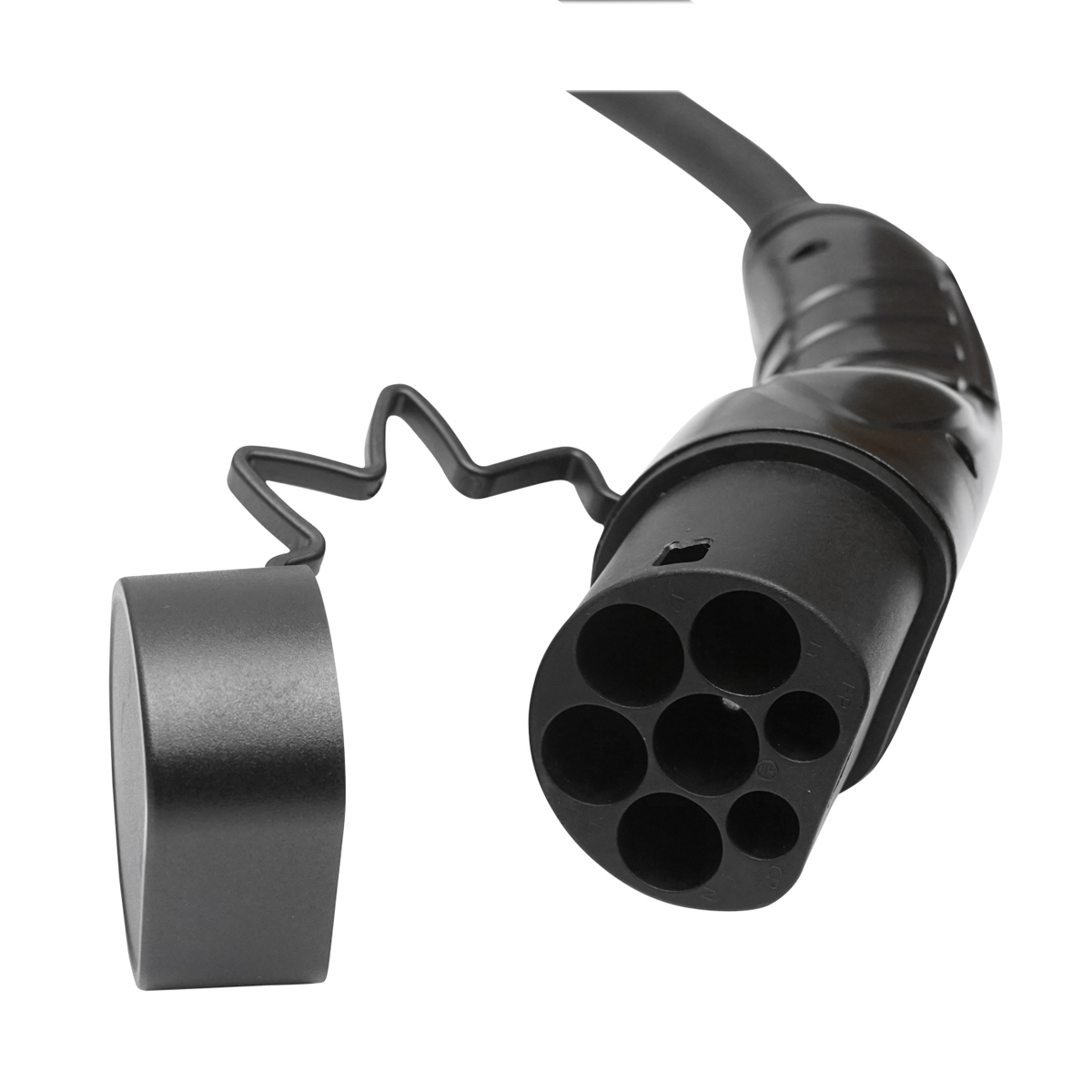 Cablu incarcare 230V, 5M, Type 2, pentru masini electrice 7KW, 32A, monofazic, IP55 - imagine 4