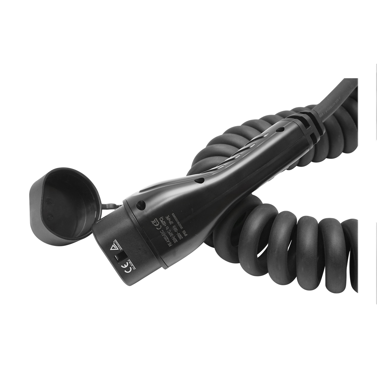 Cablu incarcare 230V, 5M, Type 2, pentru masini electrice 7KW, 32A, monofazic, IP55 - imagine 3