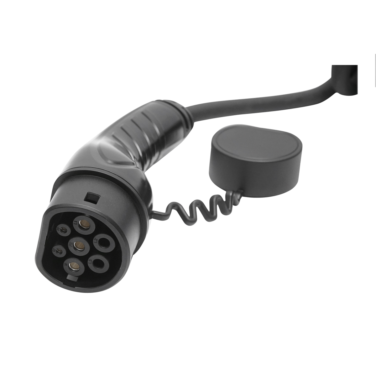 Cablu incarcare 230V, 5M, Type 2, pentru masini electrice 7KW, 32A, monofazic, IP55 - imagine 2