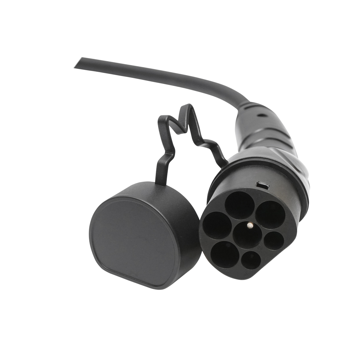 Cablu incarcare 230V, 5M pentru masini electrice, adaptor de la Type 1 la Type 2 (US-EU), 7KW, 32A monofazic - imagine 3